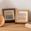 Small Photo Frame Square Home Decoration Oil Pastel
