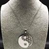 Yin Yang Flower of Life Stainless Steel Necklace for Women Men Silver Color Necklaces & Pendants Jewelry Bisuteria