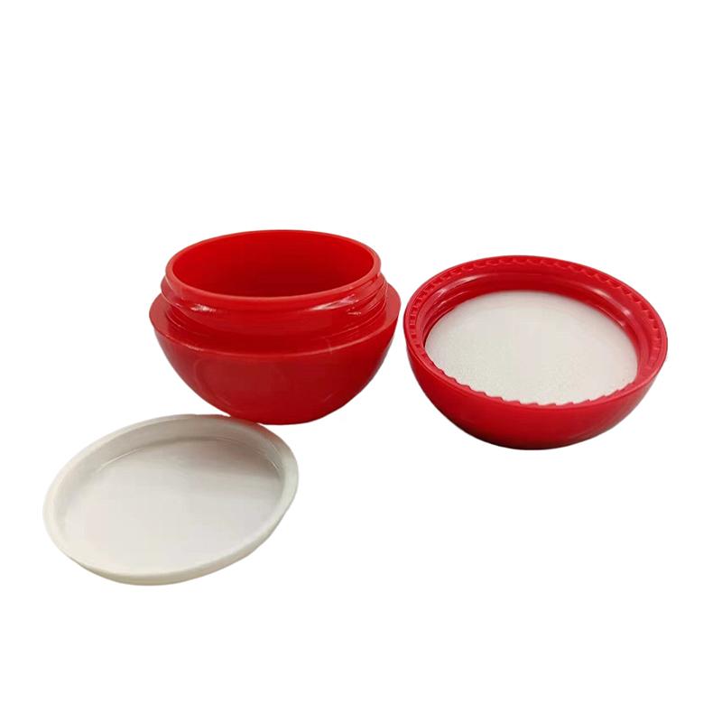 

1/3pcs 8g Refillable Children s Lip Balm Container with Cherry and Flower Design – Creative, Kid-Friendly Cream Jar