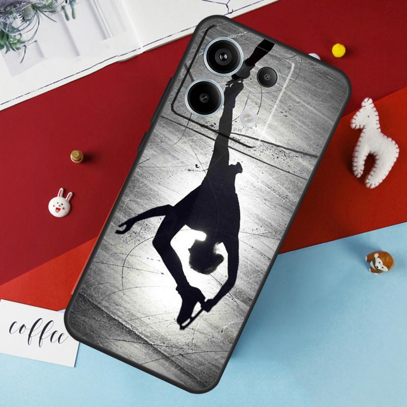 Figure Skating Dance Sport Case For Xiaomi Redmi Note 13 Pro 14 12 11 10 15 Pro Plus Redmi 10C 12C 13C 14C 15C 15 Cover