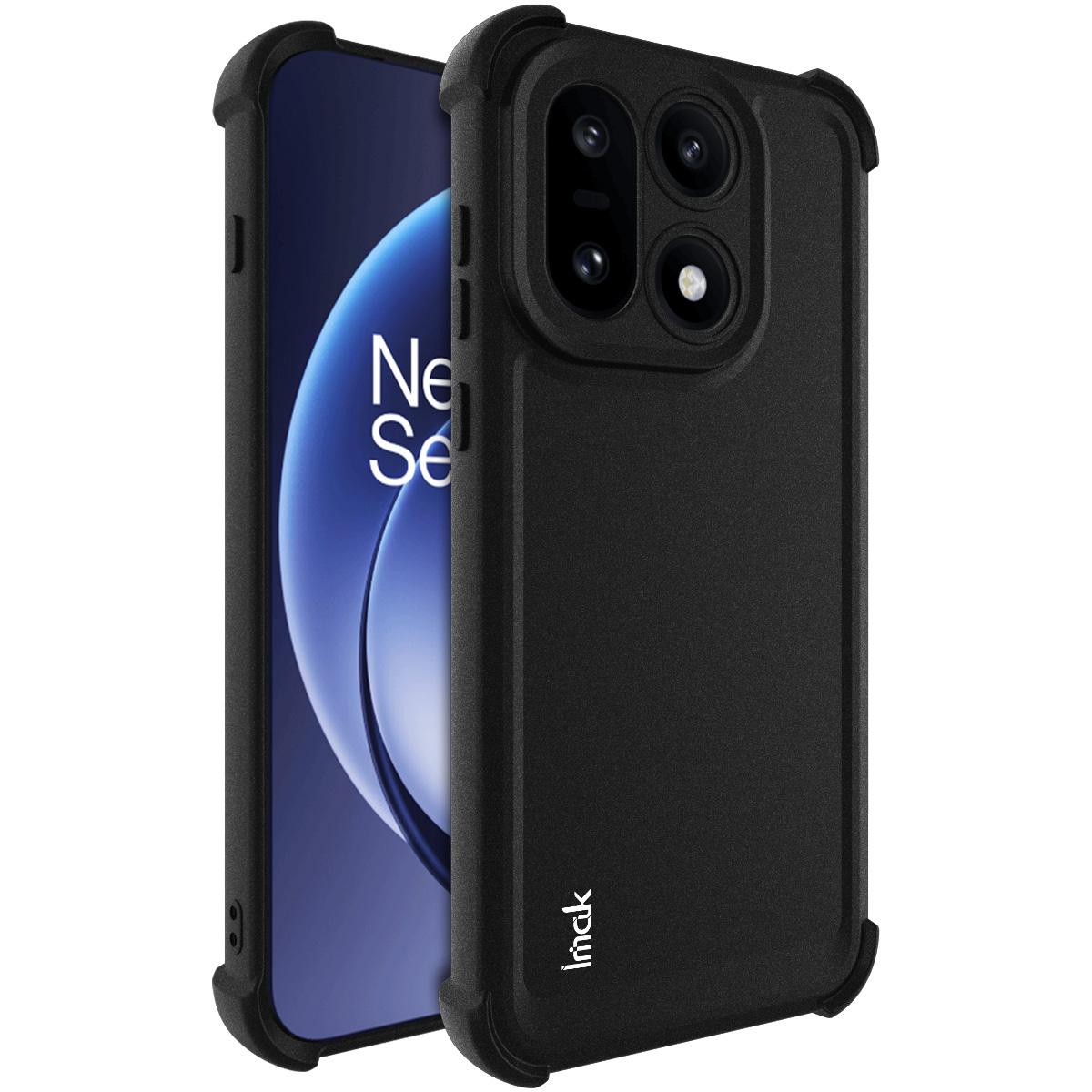 

Для OnePlus 15 5G Чехол для телефона IMAK Ударопрочный Мягкий чехол OnePlus 15 5G чёрный