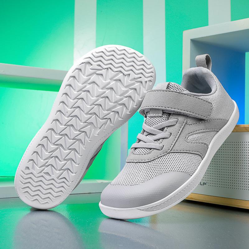 Children's wide-footed shoes wide-headed barefoot shoes non-slip and breathable outdoor casual sports shoes dance fitness shoes