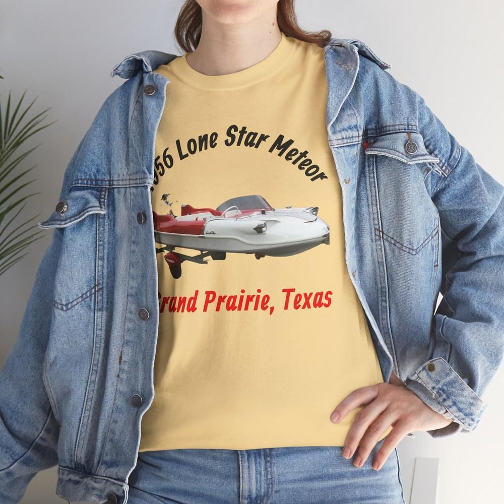 

Retro Lone Star Meteor Tee, Vintage Boat Shirt, Grand Prairie Texas T-Shirt, Unisex T-Shirt XXL