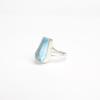 Natural Sky Blue Topaz Gemstone 925Sterling Silver Jewelry Handmade Wadding Ring RR-47-8