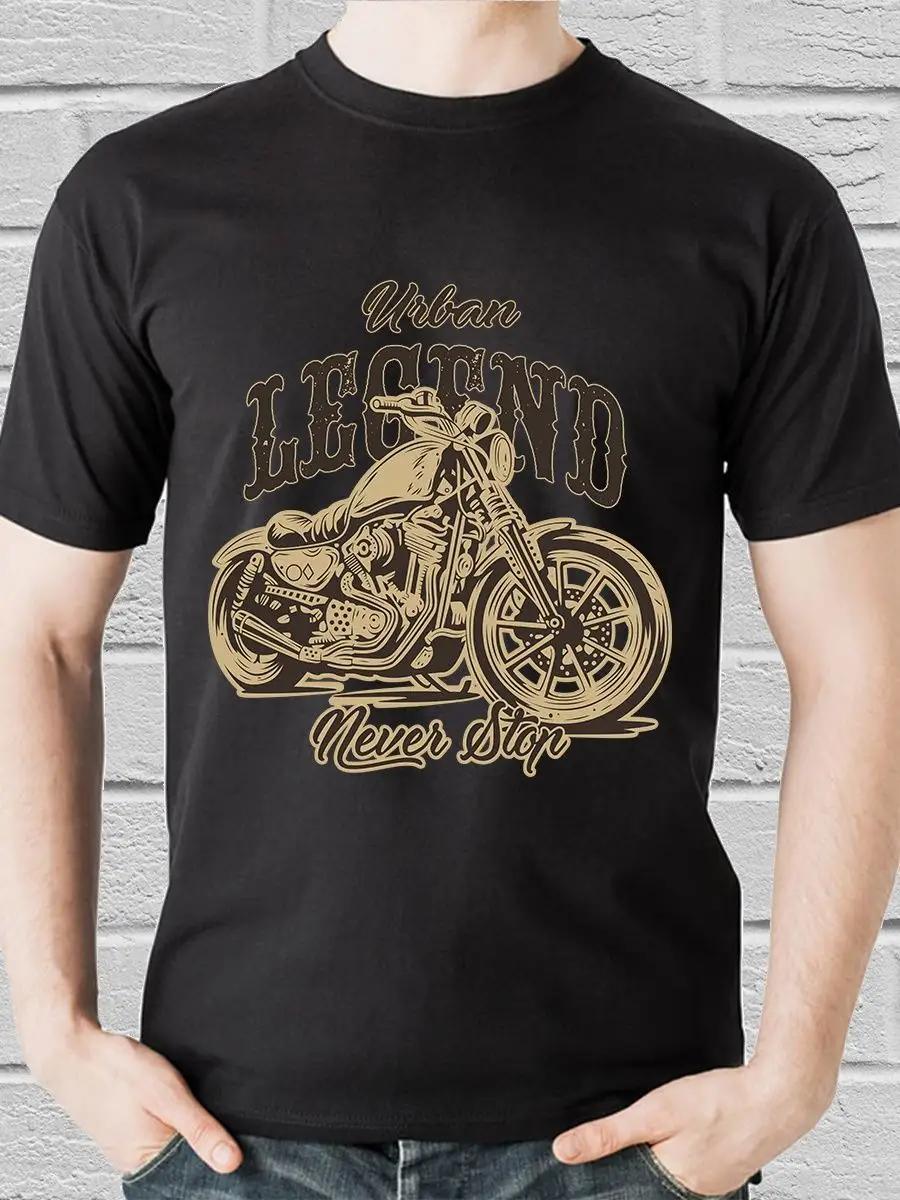 Urban Legend print T-shirt L