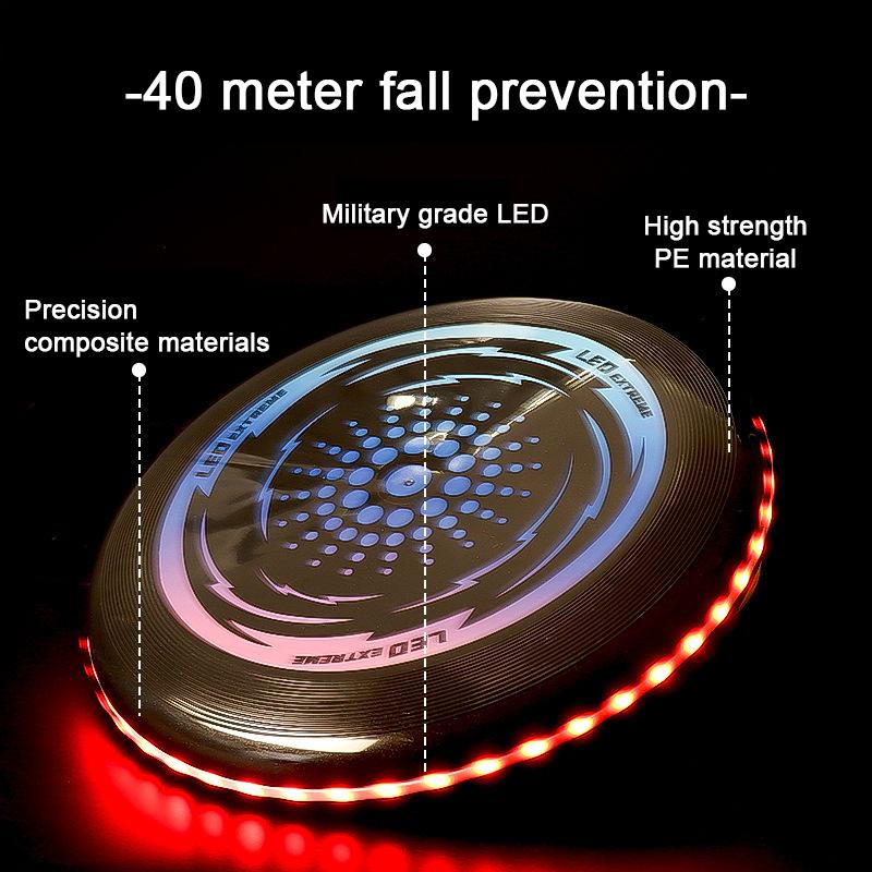 Frisbee luminos colorat RGB