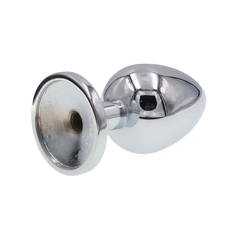 Stainless Steel Metal Butt Plug Couple Passion Sex Toys G-Spot Anus Out Anal Stimulation Anal Expansion