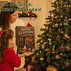 Advent Calendar with 2D Hanging Pendant Ornaments for Holiday Countdown Gifts