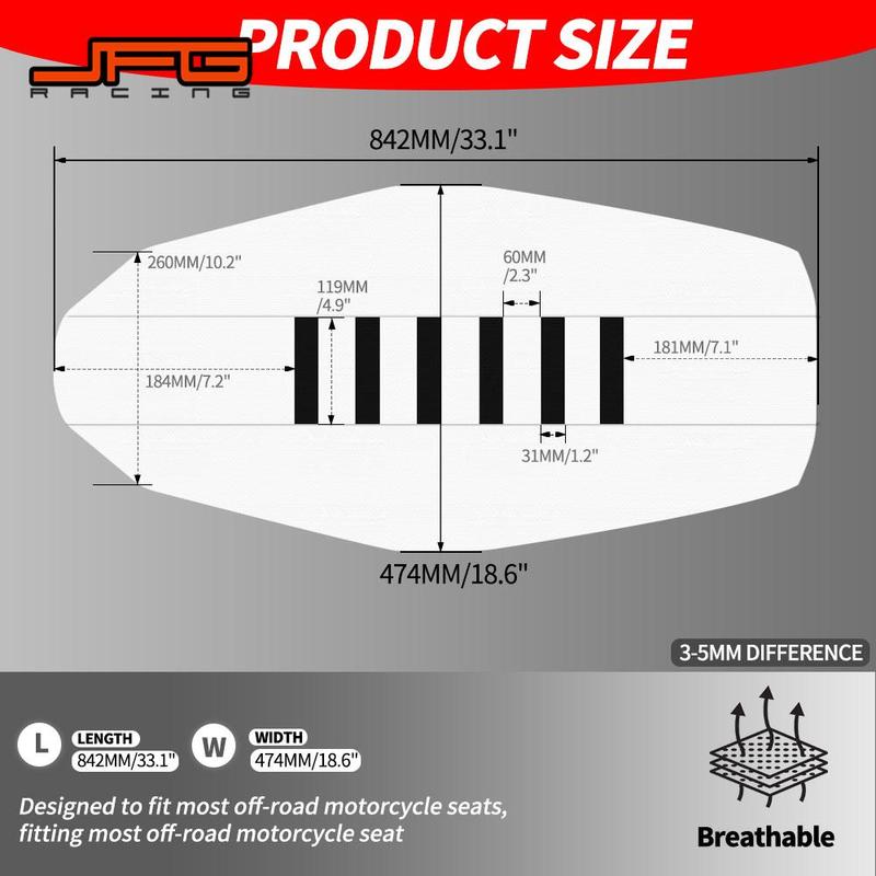 Universal Seat Cover Protector For Motorcycle Electric Dirt Bike E-bikes Motorcycles Accessories Waterproof Resistant Durable