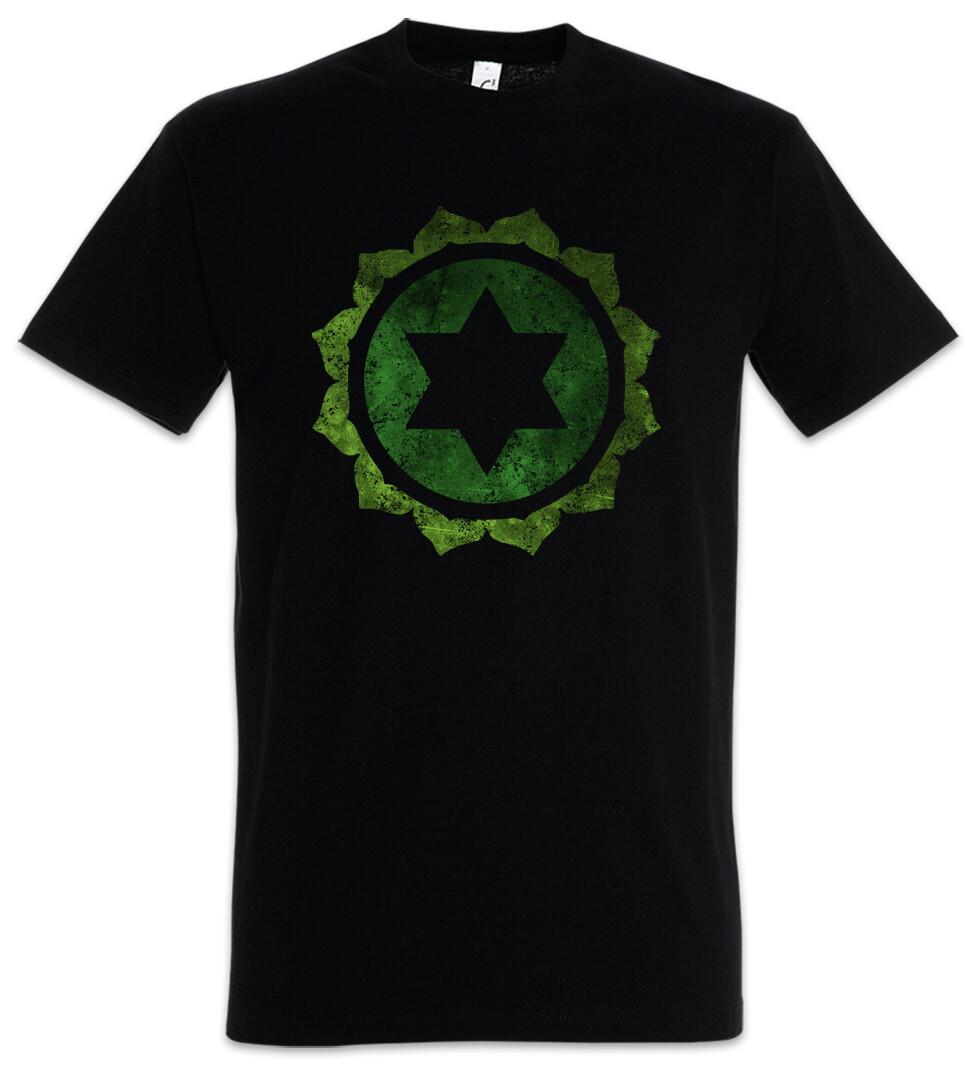 Chakra Anahata Men s T-Shirt Heart Heart Chakra Twelve Leaves Mysticism Mystic S