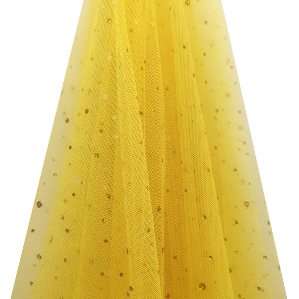 100cm X 145cm Shiny Dot Mesh Tulle Fabric Doll Beautiful Wedding Dress Costume Decoration Material DIY Clothes Sewing Supplies
