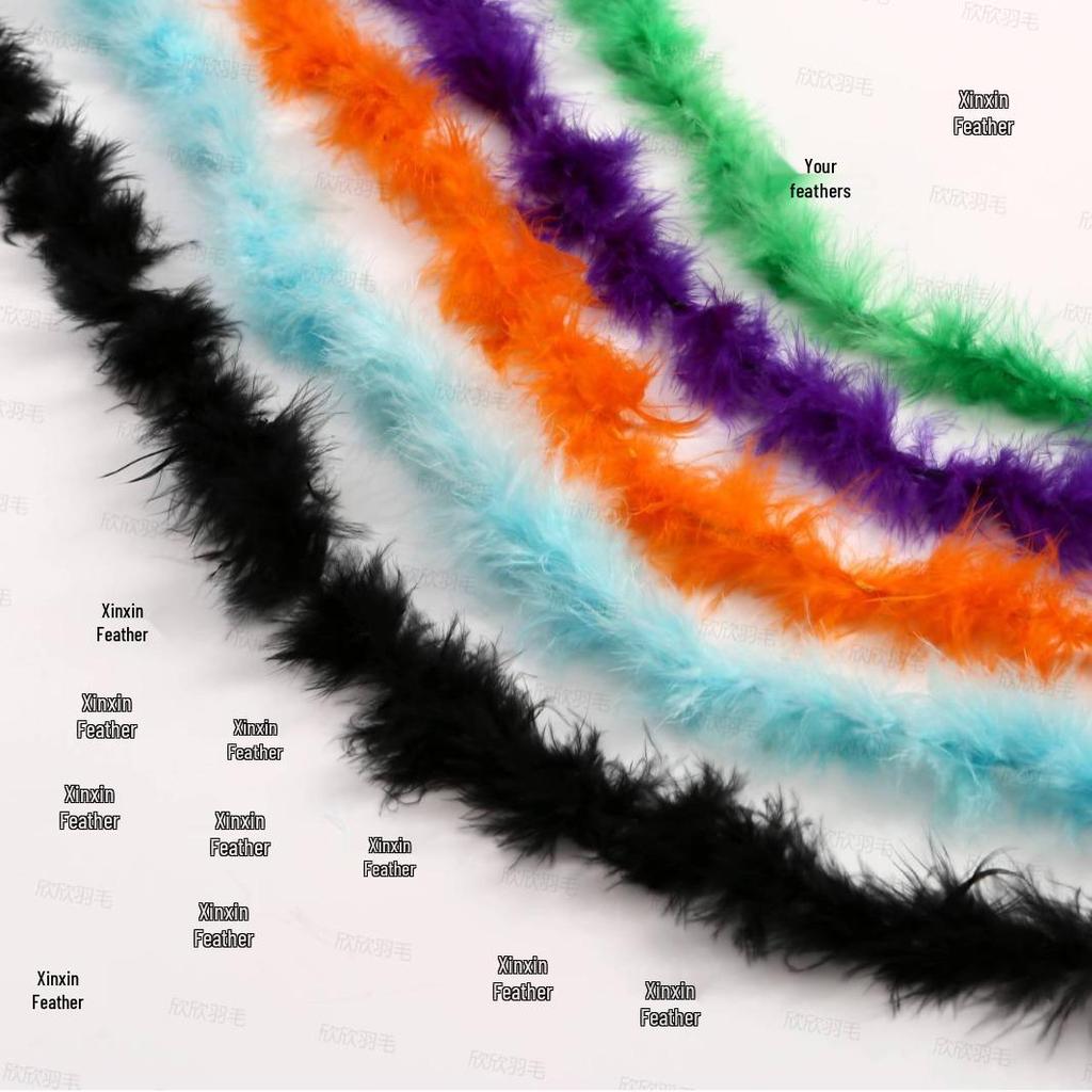 Thickened Turkey Feather Strips for Hat Brims, Skirt Hems, Crafts, and DIY Jewelry