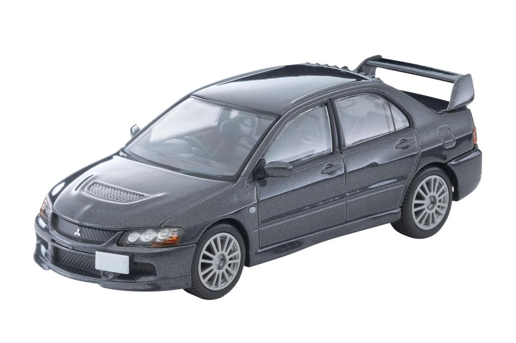 TOMYTEC Tomica Limited Vintage Neo Scale Mitsubishi Lancer GSR Evolution IX MR 2006 Finished 333395 1/64 LV-N349a (Gray) Model, Model,