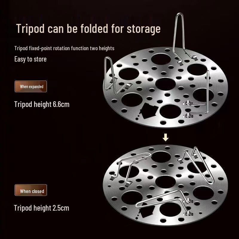 Wutuo Non-Magnetic Stainless Steel Steamer Rack