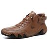 New Octopus Men's Shoes Cross-border High-top Martin Boots Spring and Summer Men's Casual Short Boots
