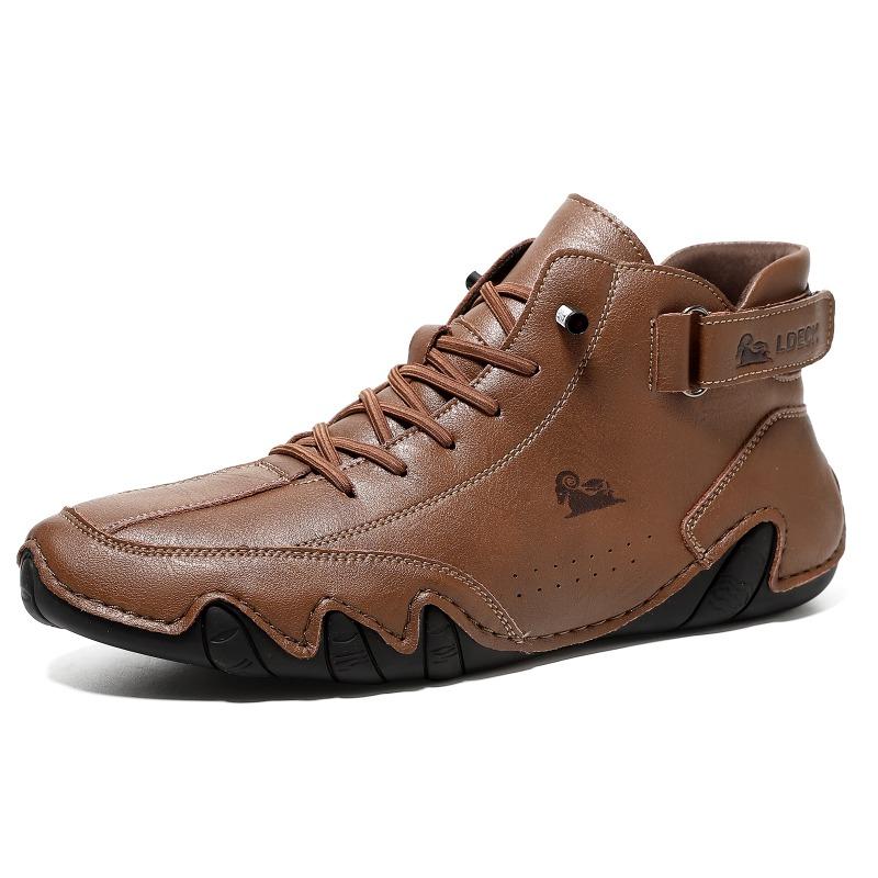 New Octopus Men's Shoes Cross-border High-top Martin Boots Spring and Summer Men's Casual Short Boots