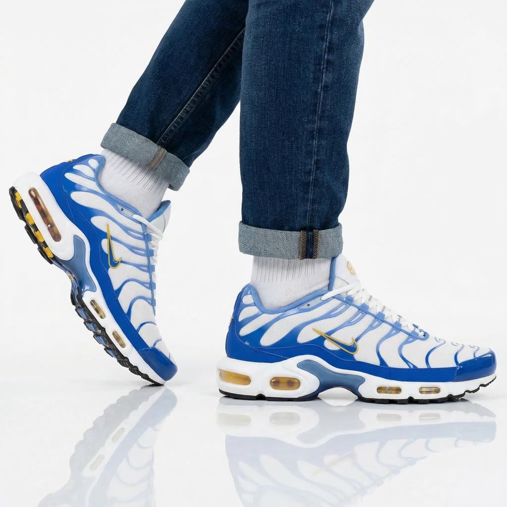 Nike Air Max Plus TN - Herren Sneakers Schuhe Weiß-Blau  IF6224-100 ORIGINAL