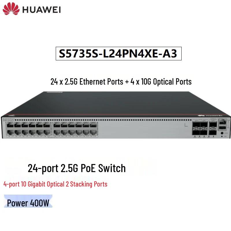 Huawei KunLun S5735S-L24PN4XE-A3 PoE Switch