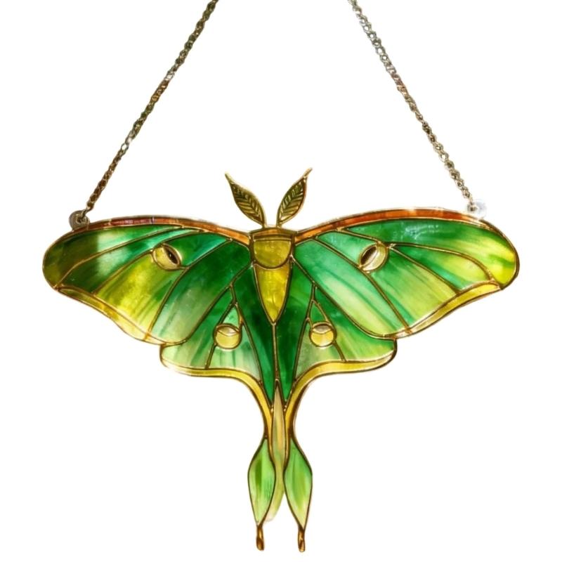 

Light Refracting Colorful Butterfly Sunflowers Suncatchers Hanging Ornament Acrylic Light Catcher for Garden Balconies
