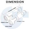 FÜR HONDA SH125 SH125i SH300 SH300i SH 125 300 Alle Baujahre 7/8" 22MM Motorrad Lenkergriff Handgriffe