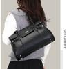 Sac Cabas à Serrure Vintage Sac à Main Bandoulière Femme