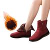 Elderly Winter Cotton Boots Snow Boots Women's 2025 New Medium Tube Non-slip Piled Thickened Warm and Waterproof Mother Cotton Shoes