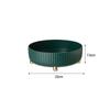 360 Rotation Non-Skid Spice Rack Pantry Cabinet Turntable with Wide Base Storage Bin Rotating Organizer for Kitchen Seasoning S