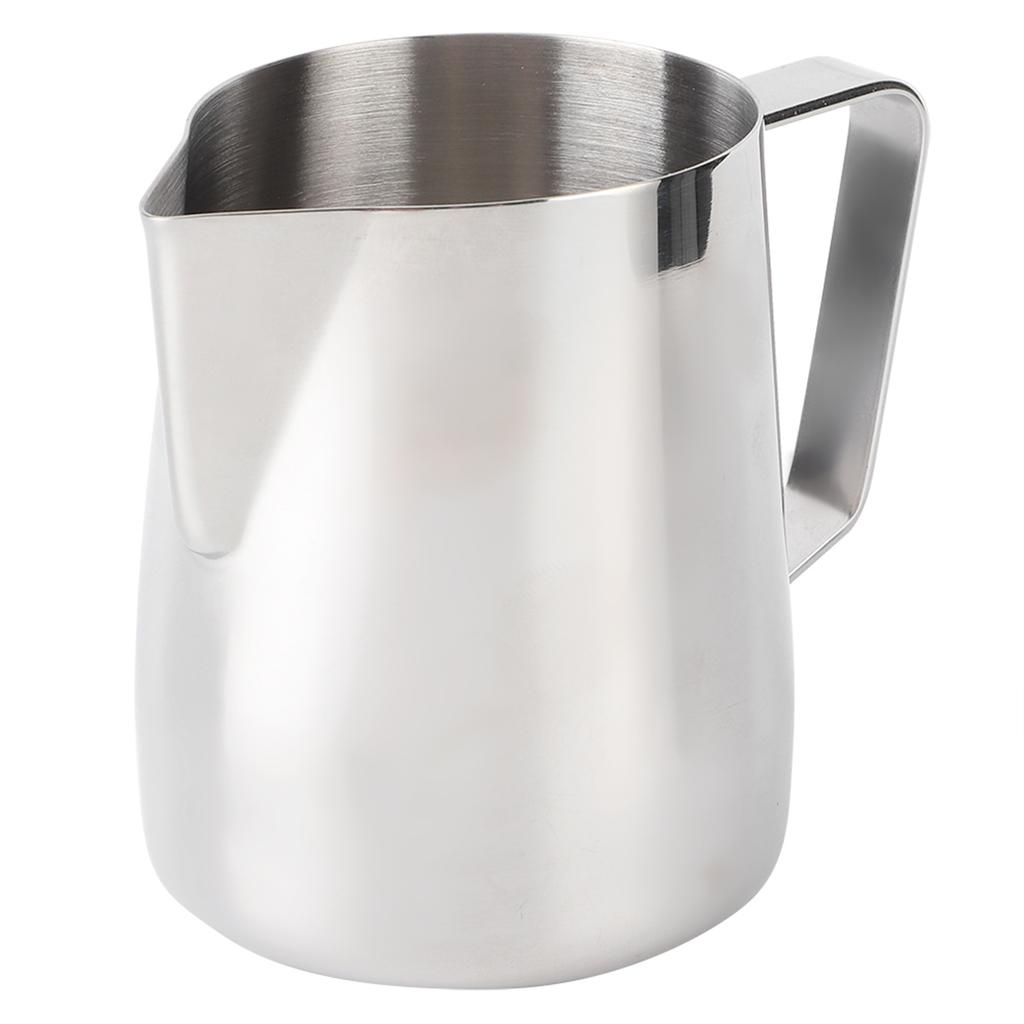 Stainless Steel Milk Frothing Cup Art Pitcher Coffee Latte Jug Mug for Home Coffee Shop Use350ML