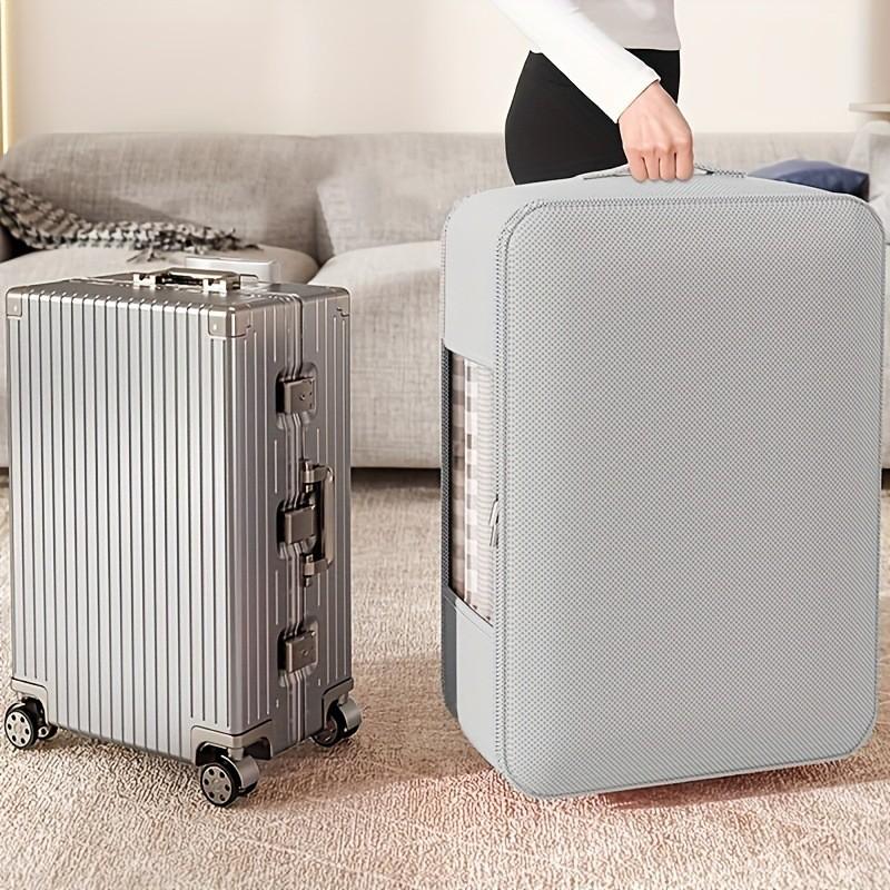 Cubeshaped Nonwoven Fabric Luggage Organization Bags For Bedroom Storage And Travel Packing