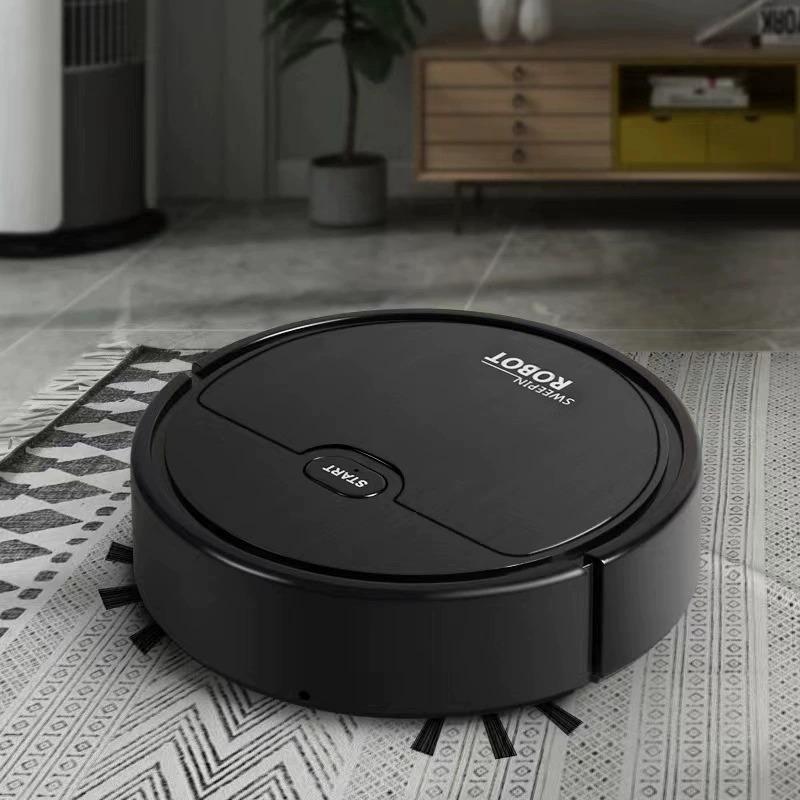 Mezinárodní chytrý zametací robot: Automatický vysavač, mop a čistič s USB nabíjením.
