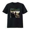 Maglietta Nera in Cotone con Grafica Banda Clannad per Uomo Tutte le Taglie dalla S alla 5XL Vintage Lavata Casual Morbida Top per l'Uso Quotidiano
