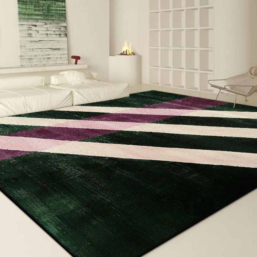 

Large Area Geometry Carpet Living Room Red Green Decoration Sofa Area Rugs Non-slip Bedroom Decor Cloakroom Floor Mat Washable 60*90cm