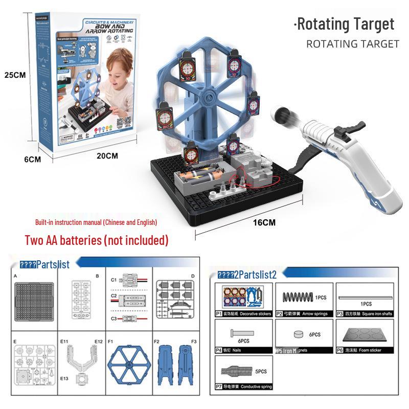 STEM Hydraulic Mechanical Arm Toy for Kids - Educational Science Experiment Kit