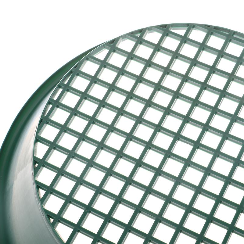10/14/15 Inch Washing Gold Panning Machine Screen Mining Screen Metal Detection Tools Sieve Gold Pan Green Plastic Bowl