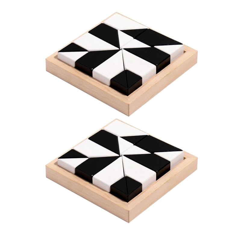 

Hidden Block Toy Hidden Building Block Toy Logical Thinking Ability Training Preschool Brain Developing Toy for Kids