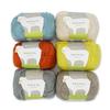Daruma Soft Lamb Straight 6 Colors For and Socks Acrylic Wool Blend Yarn, - Children's Knitwear, Hats, - (C)