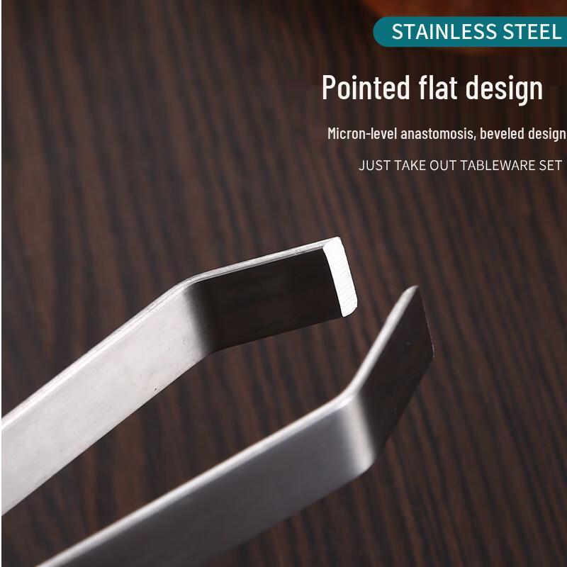 

Stainless Steel Fish Bone Tweezer & Hair Plucker Set