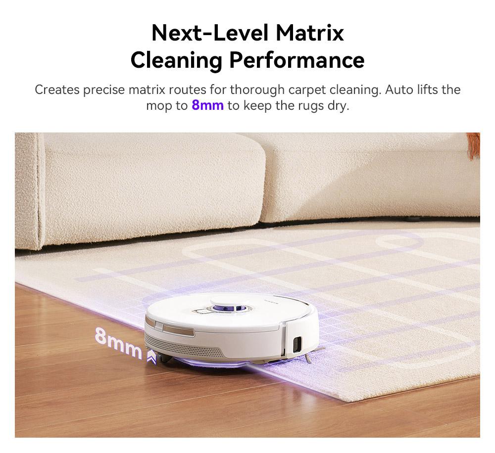 Narwal Freo X Plus Robot Vacuum, 7800Pa Suction, Zero-Tangle Brush, 6N Mopping, Auto Mop Lift, 7 Weeks Dust Storage, Alexa/App Control