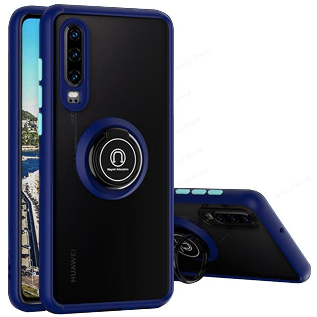 Magnetische Halterung Handyhülle für Huawei P30 Lite P20 P40 P50 Pro Nova 5T 8i 9 10 Stoßfeste Hülle für Huawei P30 Pro Hülle Halterung