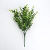 Artificial Green Potted Plants: Decorative Eucalyptus and Money Plant Leaves for Living Room