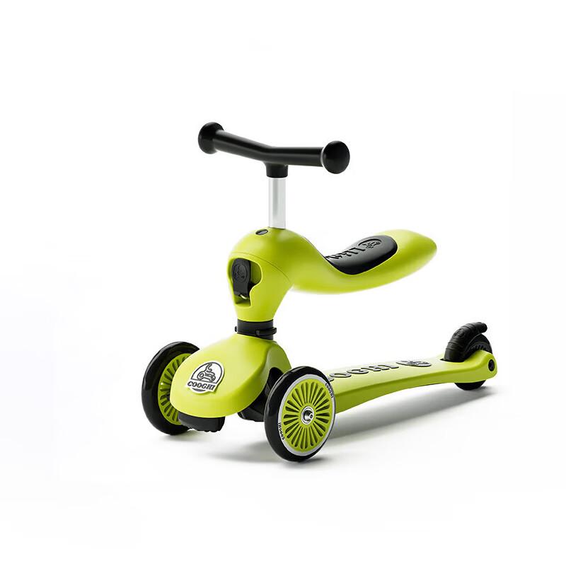 

Складной самокат-самокат 2-в-1 Kukie Kids с регулируемой ручкой Classic