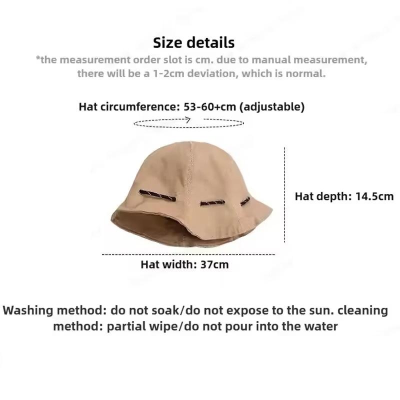 Adjustable Sun Protection Unisex Adjustable Fishing Hat Solid Two-sided Hat Portable Bag Dual-use Sunscreen Cap Bucket Hat