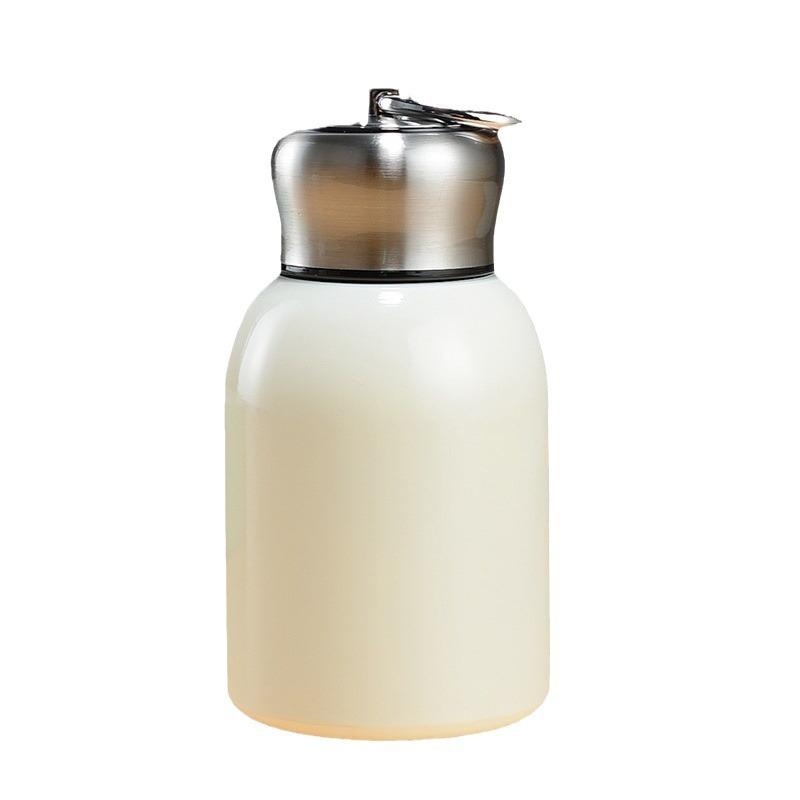 Simple And Fashionable Thermos Mug 304 Stainless Steel Liner Thermos Kettle Mini Portable Small Chubby Ding Water Cup