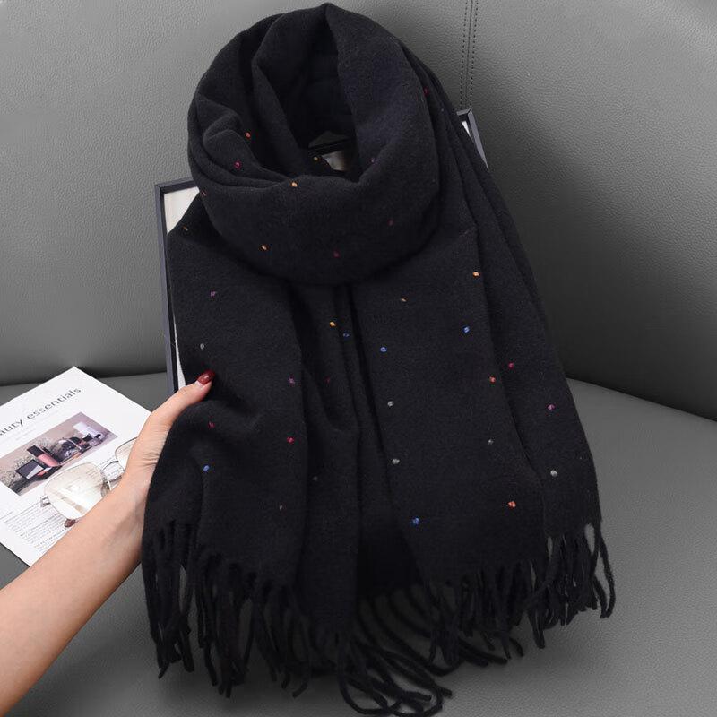 Korean Style Dotted Autumn Winter Scarf