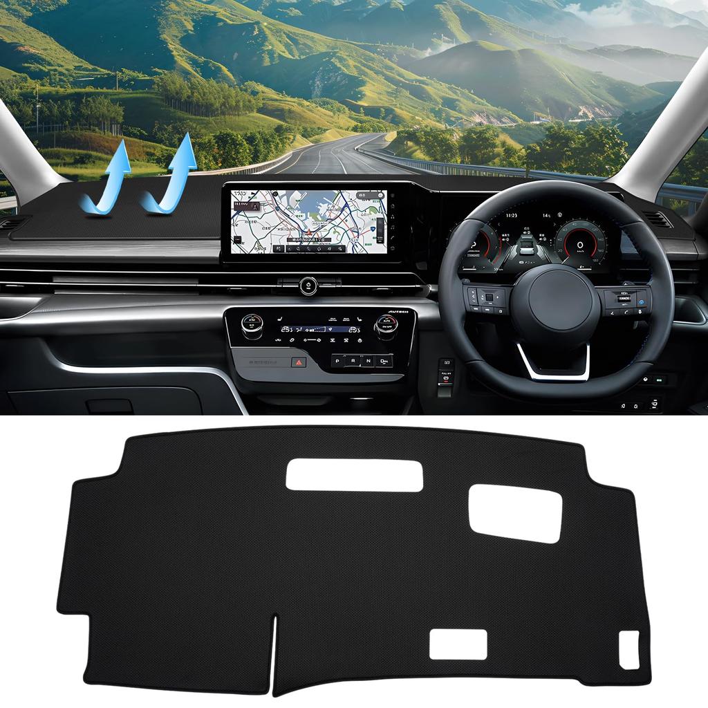 CARVANTA Nissan New Serena C28 Dashboard Mat for Vehicles with Display Hybrid Vehicles Dashboard Cover Dashboard Protective Mat Car Dash Mat NISSAN