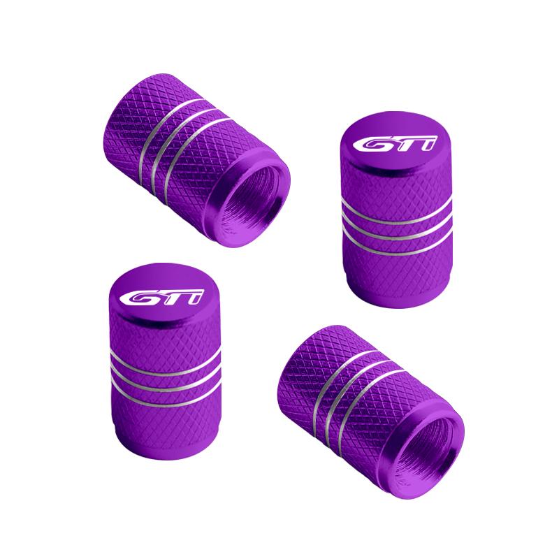 For VW VOLKSWAGEN 2026 New For Peugeot GTI Emblem 106 107 206 207 208 301 307 408 508 3008 Badge Car Wheel Tire Valve Caps Tyre