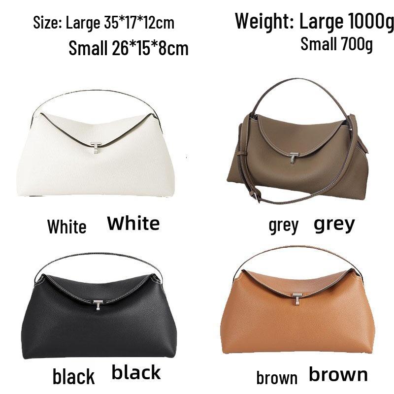 Neue Damen Crossbody Handtasche aus echtem Leder - Einfache, modische Schulter-Tragetasche