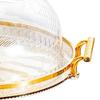 Cake Stand with Lid Footed Cake Plate Platter for Cookies Cupcake Cheesecake