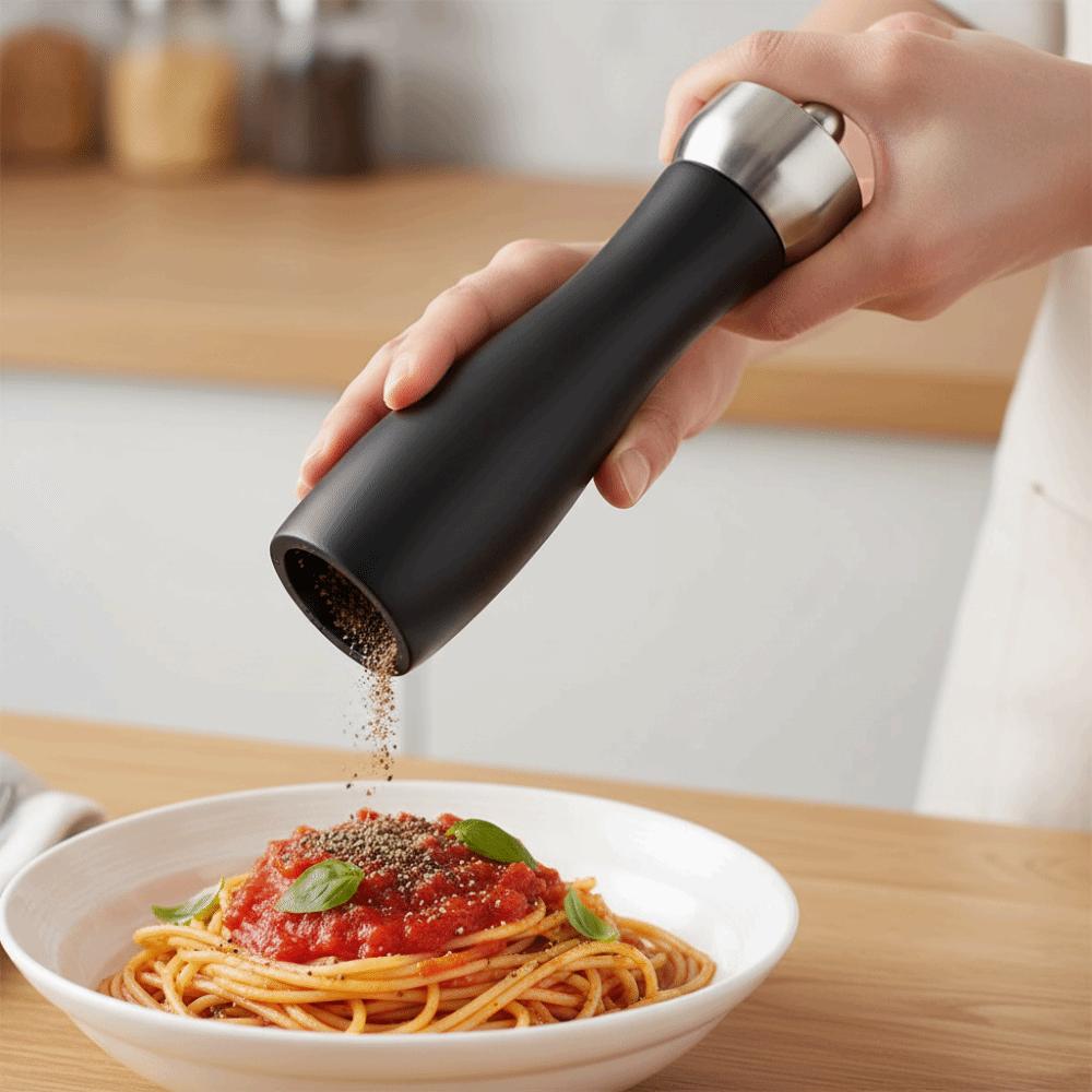 Ceramic Grinding Core Salt and Pepper Mill Handheld Pepper Grinding Tool  Cooking