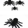 Halloween Plush Spider, Fluorescent Spider, Black Spider, Scene Decoration Props, Haunted House Prank Gifts